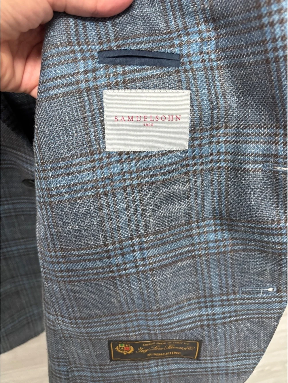 * | Samuelsohn | suit jacket. Size 44 reg.